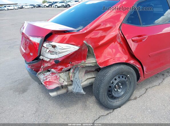 2T1BURHE3GC684673 2016 TOYOTA LL Red 