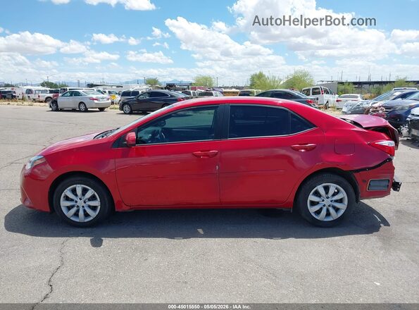 2T1BURHE3GC684673 2016 TOYOTA LL Red 
