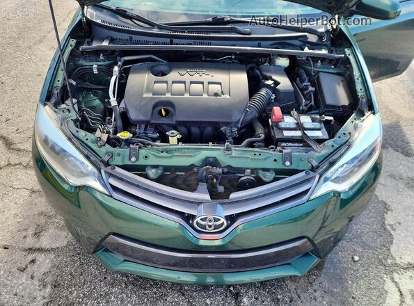 2T1BURHE3GC693437 2016 TOYOTA COROLLA Green 