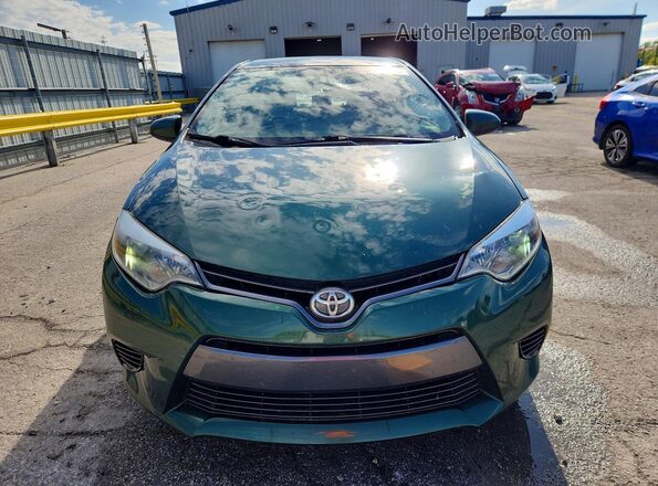 2T1BURHE3GC693437 2016 TOYOTA COROLLA Green 