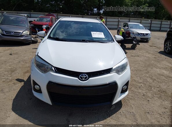 2T1BURHE3GC739624 2016 TOYOTA COROLLA White Вид панелі приладів