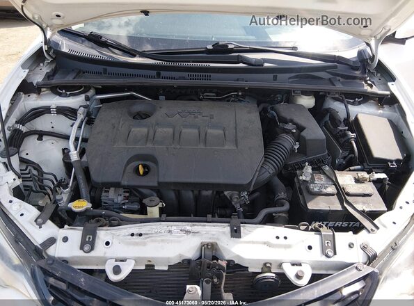 2T1BURHE3GC739624 2016 TOYOTA COROLLA White Вид ззаду