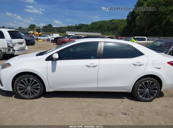 2T1BURHE3GC739624 2016 TOYOTA COROLLA White Вид задньої частини салону