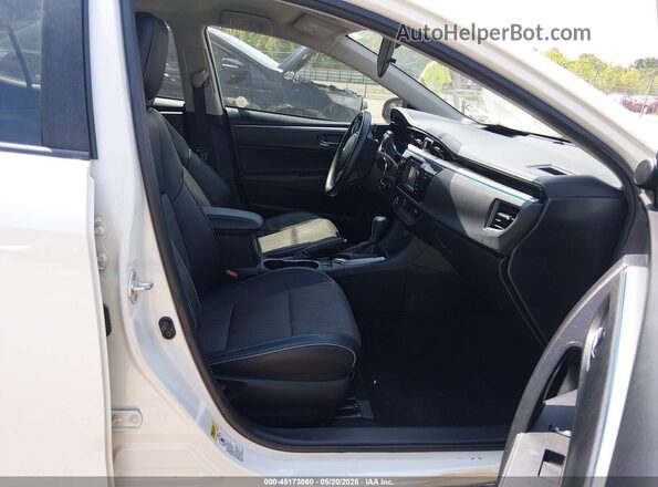2T1BURHE3GC739624 2016 TOYOTA COROLLA White Вид салону спереду