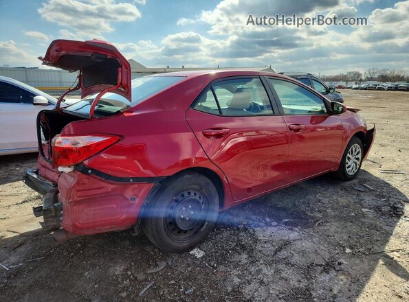 2T1BURHE3HC880484 2017 TOYOTA LL Burgundy Задня права чверть