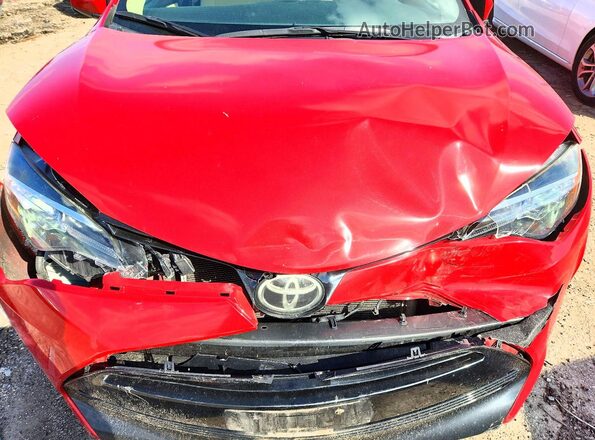 2T1BURHE3HC880484 2017 TOYOTA LL Burgundy Вид задньої частини салону