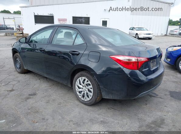 2T1BURHE3JC103213 2018 TOYOTA COROLLA Черный Задняя левая четверть