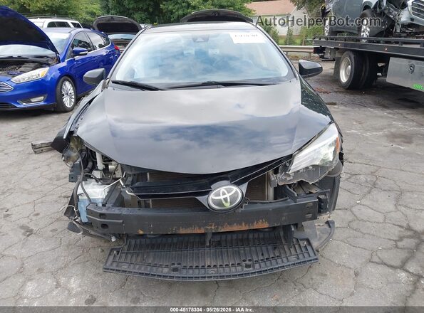 2T1BURHE3JC103213 2018 TOYOTA COROLLA Черный Вид задней части салона