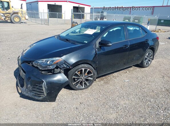 2T1BURHE3KC204317 2019 TOYOTA LL Black Przód lewy