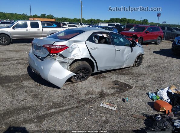 2T1BURHE3KC241593 2019 TOYOTA COROLLA Silver Tył prawy