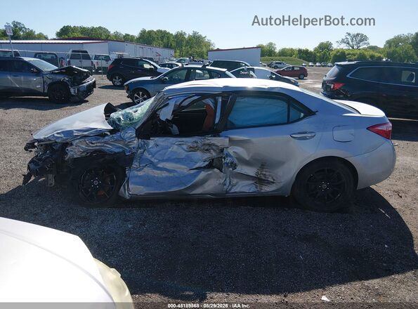 2T1BURHE3KC241593 2019 TOYOTA COROLLA Silver 