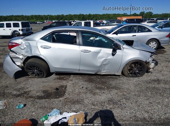 2T1BURHE3KC241593 2019 TOYOTA COROLLA Silver Widok wnętrza 360 stopni
