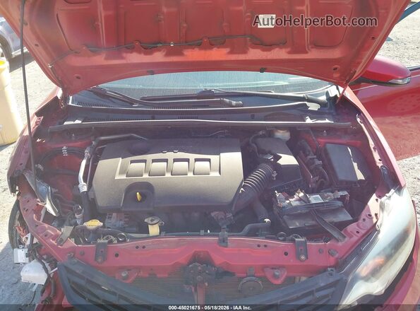 2T1BURHE4GC552053 2016 TOYOTA COROLLA Red Vista trasera