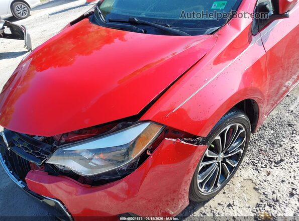 2T1BURHE4GC552053 2016 TOYOTA COROLLA Red 