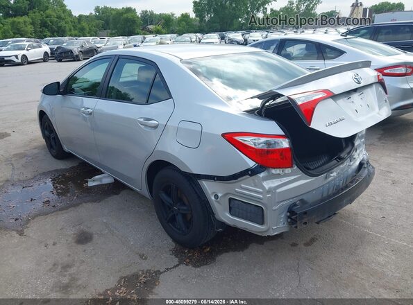 2T1BURHE4GC669650 2016 TOYOTA LL Gray Rear left