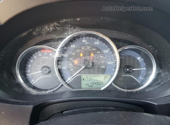 2T1BURHE4GC695519 2016 TOYOTA COROLLA Black Вид щитка приладів
