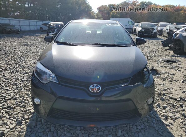 2T1BURHE4GC695519 2016 TOYOTA COROLLA Black Вид спереду