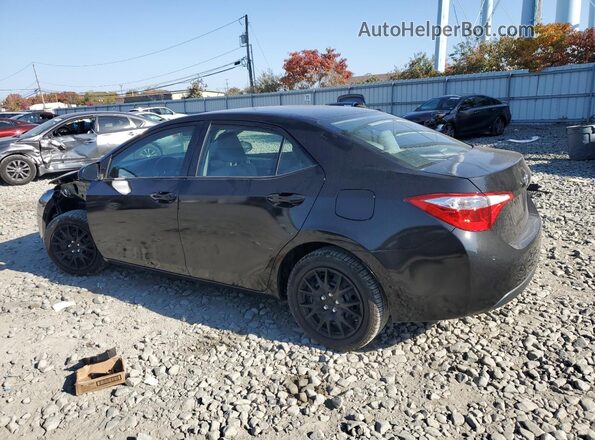 2T1BURHE4GC695519 2016 TOYOTA COROLLA Black Задня ліва чверть