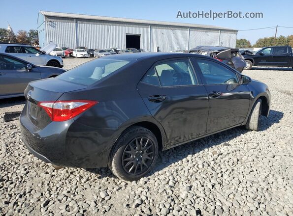 2T1BURHE4GC695519 2016 TOYOTA COROLLA Black Задня права чверть