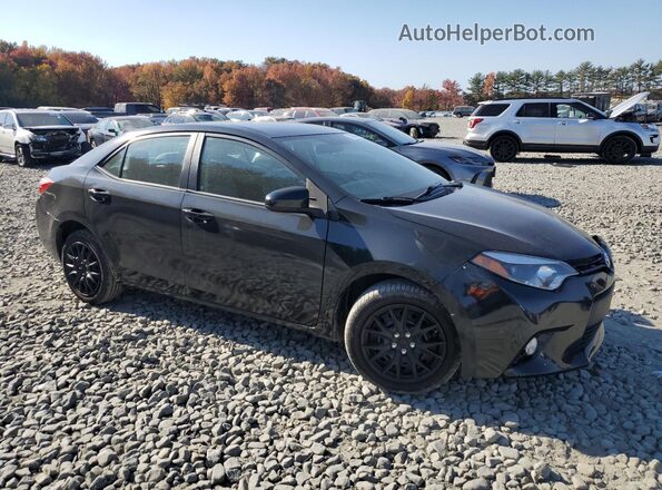 2T1BURHE4GC695519 2016 TOYOTA COROLLA Black Передня права чверть