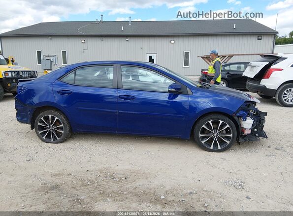 2T1BURHE4HC816387 2017 TOYOTA COROLLA Blue 360 interior view