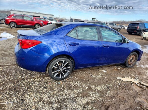 2T1BURHE4HC825042 2017 TOYOTA COROLLA Blue 
