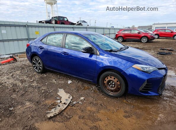 2T1BURHE4HC825042 2017 TOYOTA COROLLA Blue 