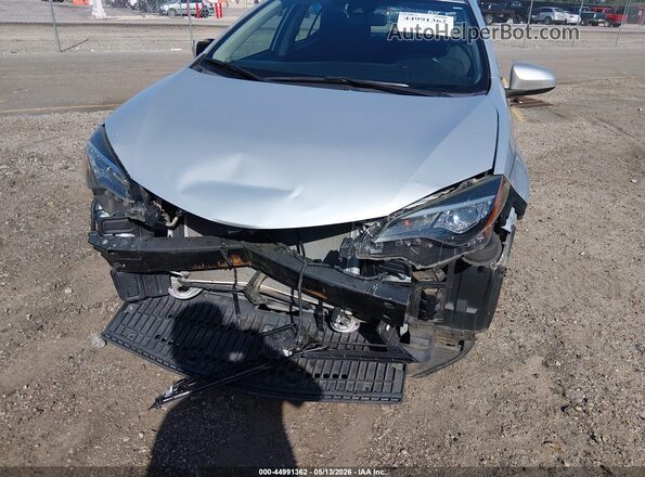 2T1BURHE4HC882468 2017 TOYOTA LL Silver წინა ხედი