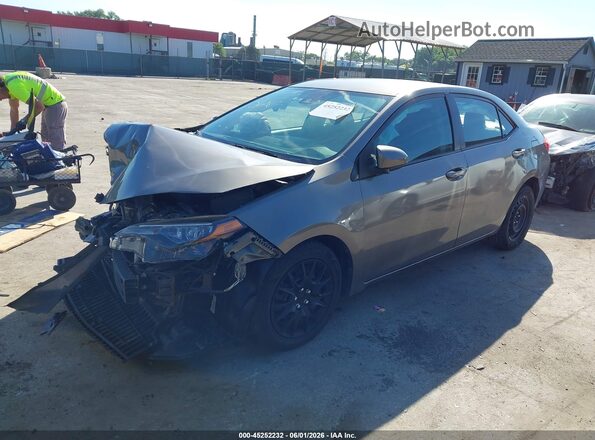 2T1BURHE4JC000592 2018 TOYOTA COROLLA Серый Передняя левая четверть