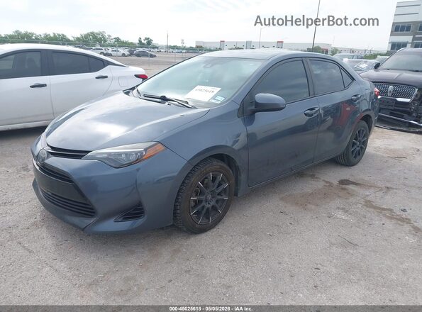 2T1BURHE4JC050103 2018 TOYOTA LL Gray Vista tres cuartos delantera izquierda