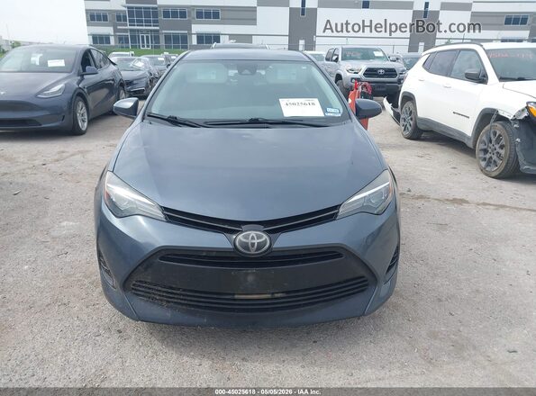 2T1BURHE4JC050103 2018 TOYOTA LL Gray Vista del cuadro de instrumentos