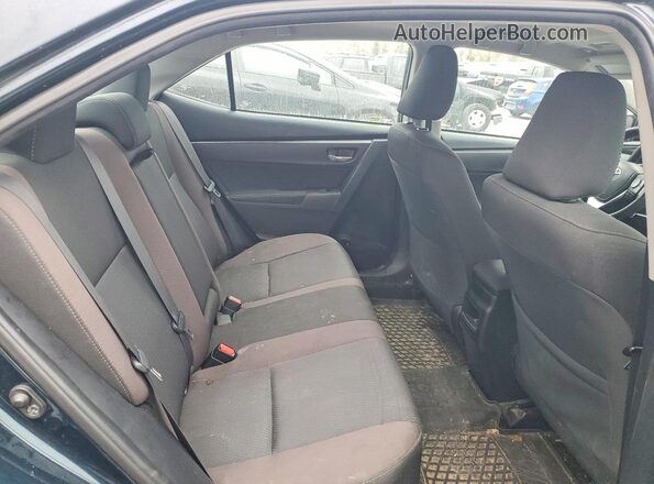 2T1BURHE4JC975979 2018 TOYOTA COROLLA Blue Rear seats view