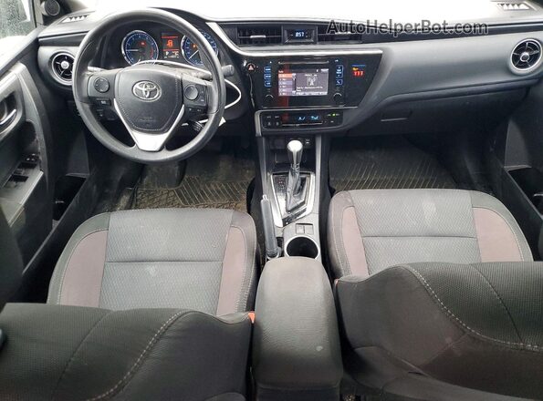2T1BURHE4JC975979 2018 TOYOTA COROLLA Blue Dashboard view