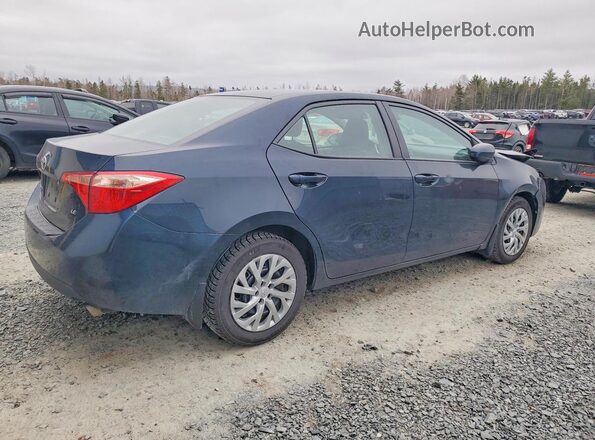 2T1BURHE4JC975979 2018 TOYOTA COROLLA Blue Rear right