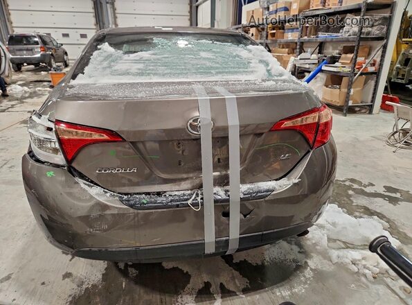 2T1BURHE4JC990854 2018 TOYOTA LL Brown Widok z tyłu