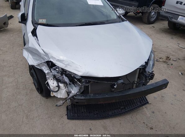 2T1BURHE4JC991129 2018 TOYOTA COROLLA Silver წინა ხედი