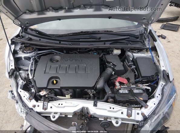 2T1BURHE4JC991129 2018 TOYOTA COROLLA Silver უკანა ხედი