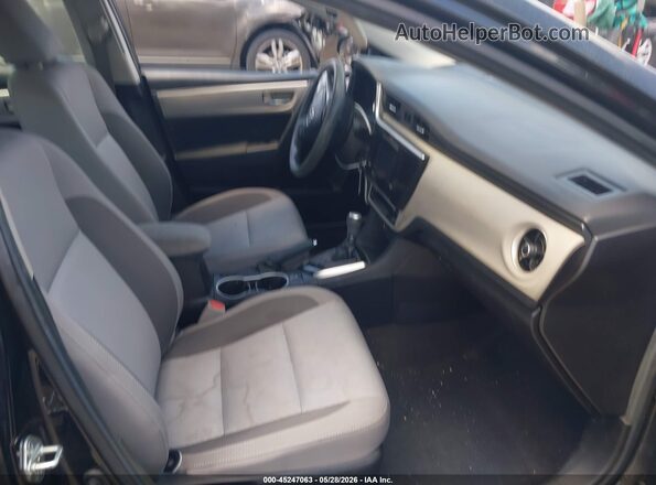 2T1BURHE4KC139199 2019 TOYOTA COROLLA Black Widok wnętrza z przodu