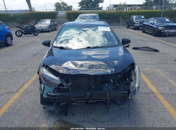 2T1BURHE4KC139199 2019 TOYOTA COROLLA Black Widok wnętrza z tyłu