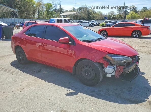 2T1BURHE4KC173935 2019 TOYOTA COROLLA Red 