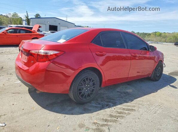 2T1BURHE4KC173935 2019 TOYOTA COROLLA Red 