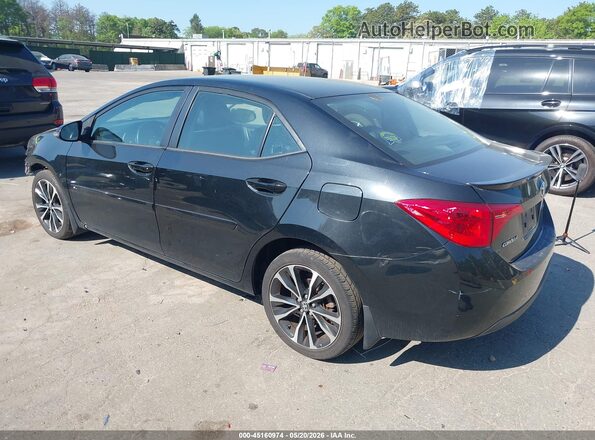 2T1BURHE4KC186328 2019 TOYOTA COROLLA Black Rear left