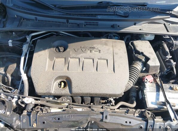 2T1BURHE4KC186328 2019 TOYOTA COROLLA Black Rear view