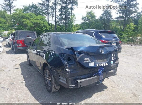 2T1BURHE4KC219456 2019 TOYOTA LL Dark Blue Задня ліва чверть