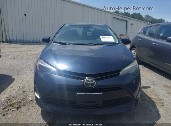 2T1BURHE4KC219456 2019 TOYOTA LL Dark Blue Вид щитка приладів