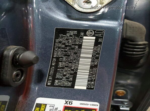 2T1BURHE5GC490856 2016 TOYOTA COROLLA Blue 