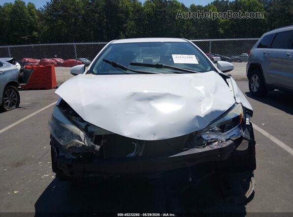 2T1BURHE5GC513875 2016 TOYOTA COROLLA Белый 
