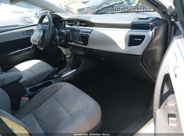 2T1BURHE5GC513875 2016 TOYOTA COROLLA Белый 
