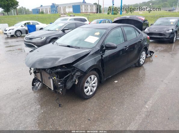 2T1BURHE5GC597633 2016 TOYOTA COROLLA Black Przód lewy