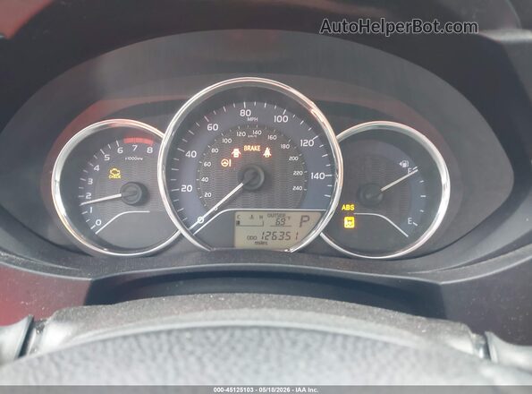 2T1BURHE5GC597633 2016 TOYOTA COROLLA Black Widok tylnych siedzeń